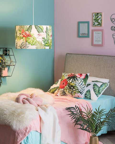 Závěsná lampa FLAMINGO Pestrá