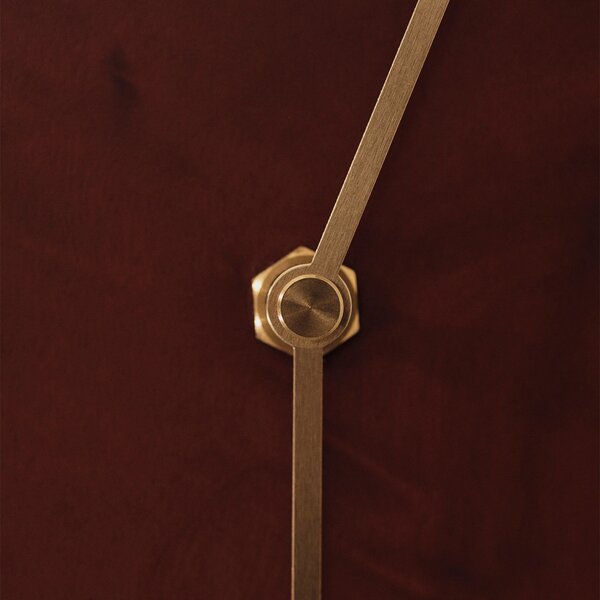 Ferm Living designové hodiny Melt Wall Clock