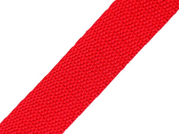 Pro Háčkování Popruh polypropylénový 2 cm červený