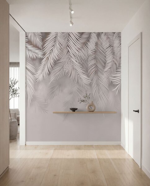 Fototapety Jemné opadávající listy, Fototapety les, Fototapety tropické, u48556v5d1 : uwalls.cz