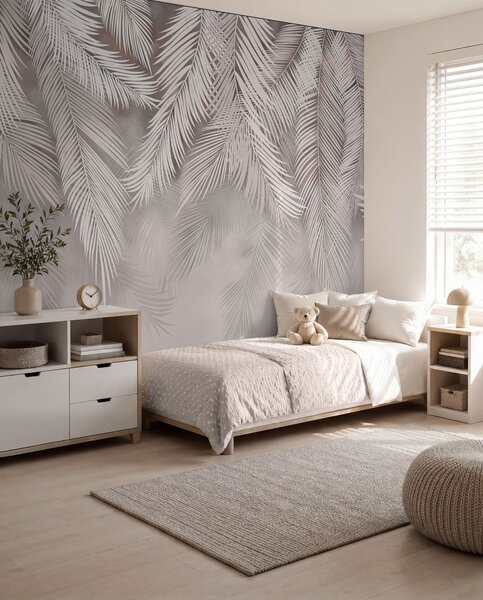 Fototapety Jemné opadávající listy, Fototapety les, Fototapety tropické, u48556v5d2 : uwalls.cz