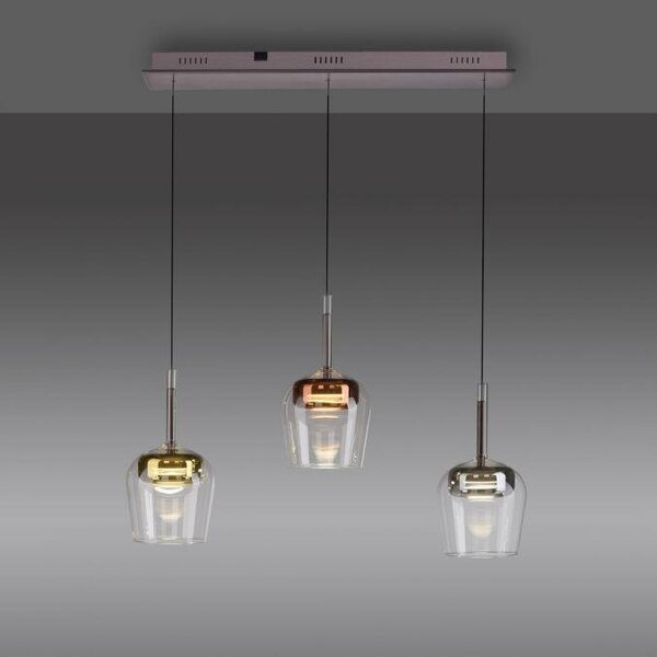 Paul Neuhaus Závěsné LED svítidlo Q-KON, 30W, d. 93 cm, 2700-5000K, Smart Home