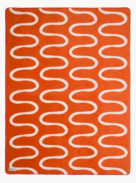 Oboustranný pléd z bavlny Swirl