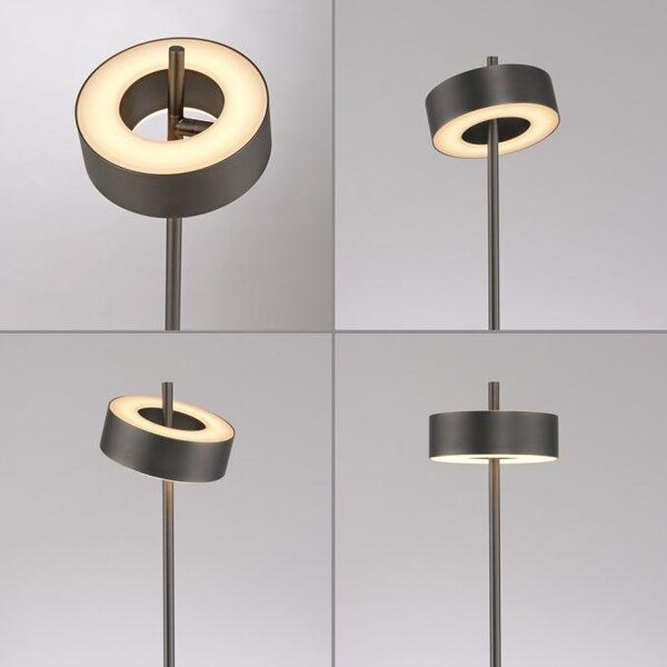 Paul Neuhaus Stolní LED lampa Q-ROTATE, 12W, v. 40 cm, ZigBee 2700-5000K Barva: Hnědá