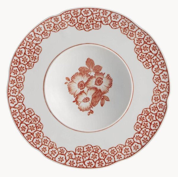 Porcelánový hluboký talíř Coralina