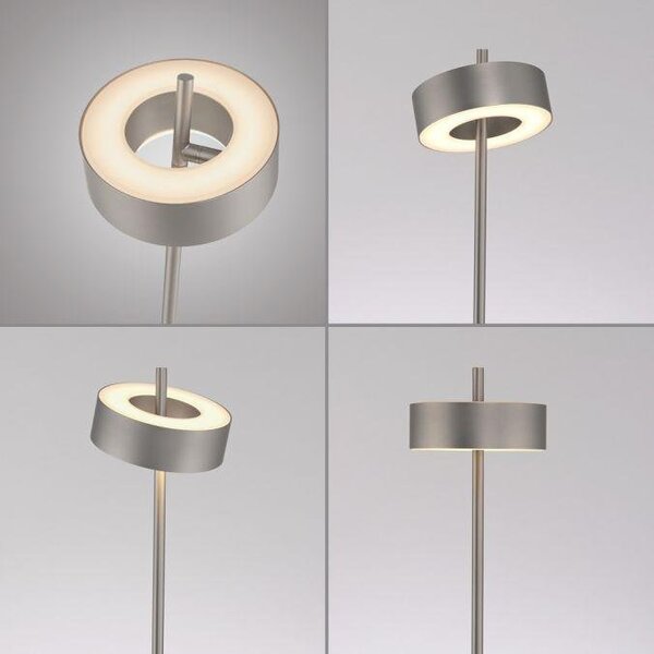 Paul Neuhaus Stojací LED lampa Q-ROTATE, 12W, v. 140 cm, Smart Home 2700-5000K Barva: Hnědá