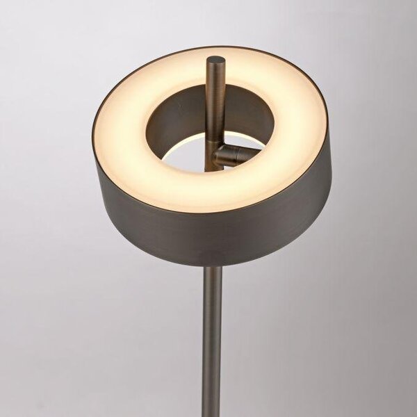 Paul Neuhaus Stolní LED lampa Q-ROTATE, 12W, v. 40 cm, ZigBee 2700-5000K Barva: Hnědá