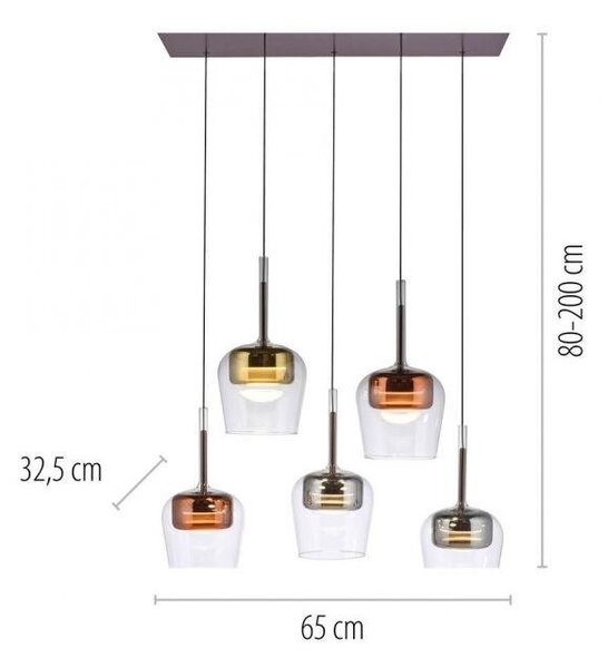 Paul Neuhaus Závěsné LED svítidlo Q-KON, 34W, ø 65 cm, 2700-5000K, Smart Home