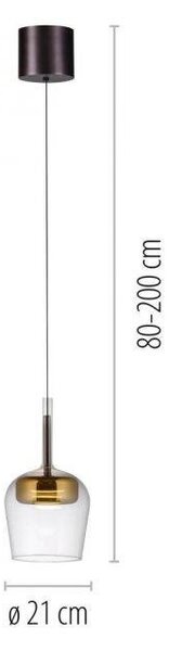 Paul Neuhaus Závěsné LED svítidlo Q-KON, 11W, ø 21 cm, 2700-5000K, Smart Home Barva: Stříbrná