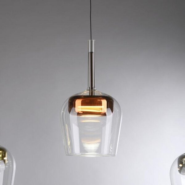 Paul Neuhaus Závěsné LED svítidlo Q-KON, 11W, ø 21 cm, 2700-5000K, Smart Home Barva: Stříbrná