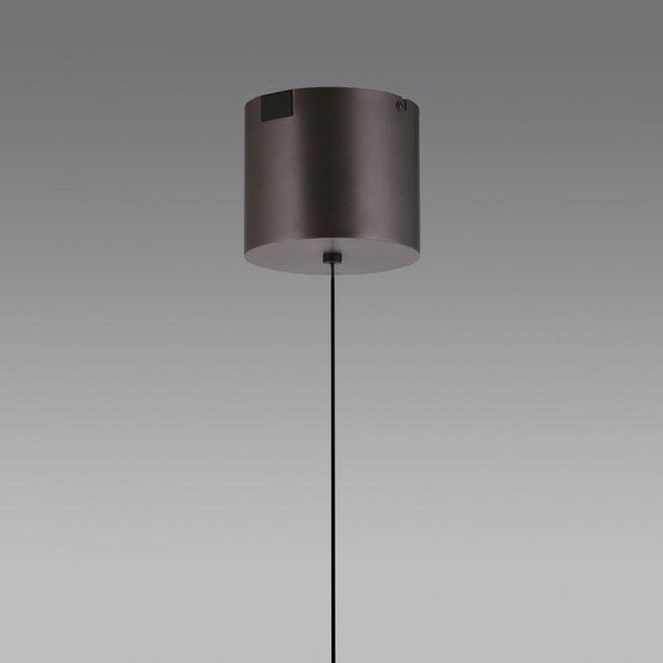 Paul Neuhaus Závěsné LED svítidlo Q-KON, 11W, ø 21 cm, 2700-5000K, Smart Home Barva: Stříbrná