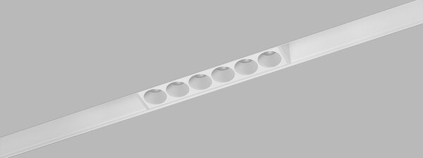 Led2 Lištové LED svítidlo MAGLASER II 12, 6W pro 48V systém MAG Barva: Černá, Teplota světla: 4000K - denní bílá, Stmívání, řízení: ON/OFF (bez stmívání)