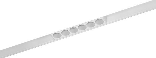 Led2 Lištové LED svítidlo MAGLASER II 12, 6W pro 48V systém MAG Barva: Černá, Teplota světla: 4000K - denní bílá, Stmívání, řízení: ON/OFF (bez stmívání)