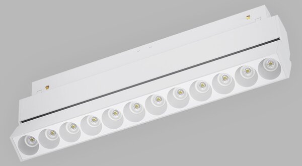LED2 6480731D LED2 Lištové svítidlo MAGLASER II TILT, W DALI DIM 12W 3000K UGR bílá - LED2 Lighting