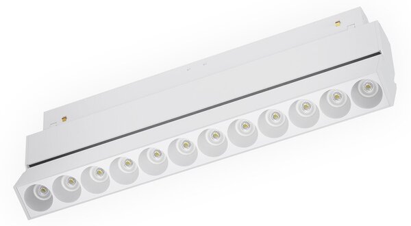 LED2 6480731D LED2 Lištové svítidlo MAGLASER II TILT, W DALI DIM 12W 3000K UGR bílá - LED2 Lighting