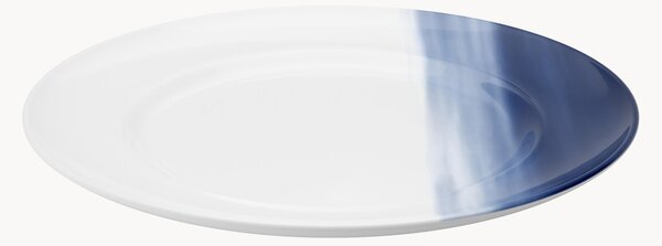 Sada snídaňových talířů z porcelánu Koppel, 4 díly