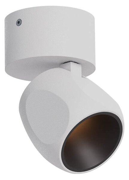 Redo Stropní/nástěnné LED svítidlo CRISP, 8W, v. 107 mm, CCT 2700-3000K Barva: Bílá