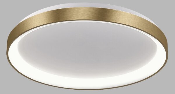 Led2 Stropní LED svítidlo BELLA SLIM ø 58 cm Barva: Zlatá, Teplota světla: 2700K/3000K/4000K, Stmívání, řízení: ON/OFF (bez stmívání)