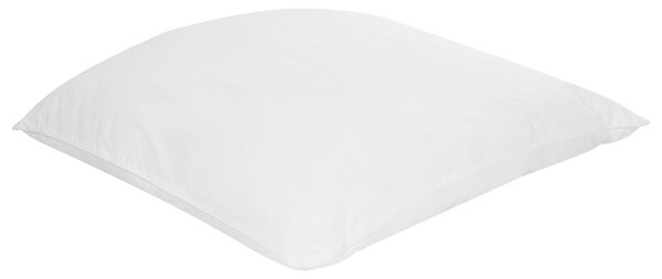 Sada 2 polštářů TRIGLAV Nízká Polyester 80 x 80 cm Bílá