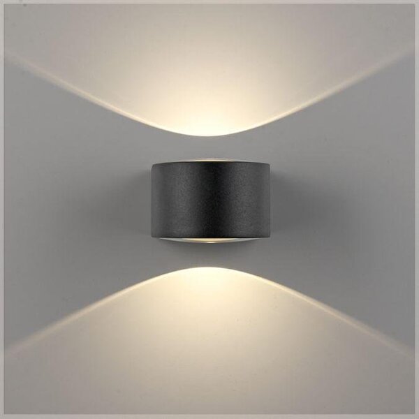 PN 9460-13 CARLA LED venkovní nástěnné svítidlo antracit IP54 3000K - PAUL NEUHAUS
