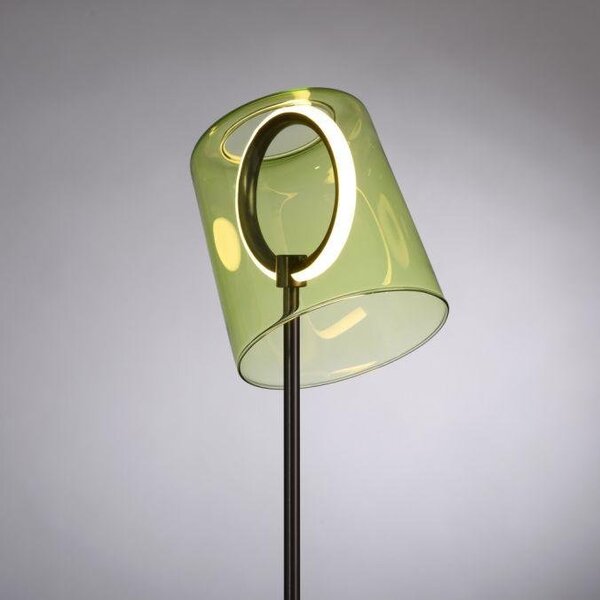 Paul Neuhaus Stolní LED lampa ZULA, 8W, v.42 cm, 3000K stmívatelná šňůrovým stmívačem Barva: Zelená