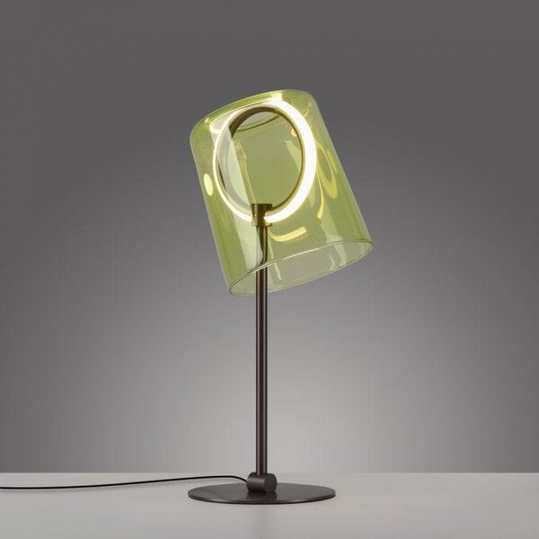 Paul Neuhaus Stolní LED lampa ZULA, 8W, v.42 cm, 3000K stmívatelná šňůrovým stmívačem Barva: Zelená
