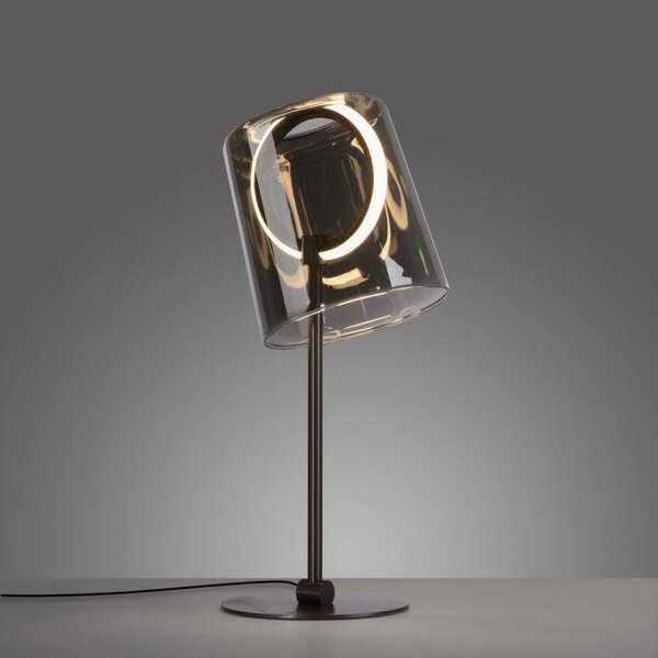 Paul Neuhaus Stolní LED lampa ZULA, 8W, v.42 cm, 3000K stmívatelná šňůrovým stmívačem Barva: Zelená