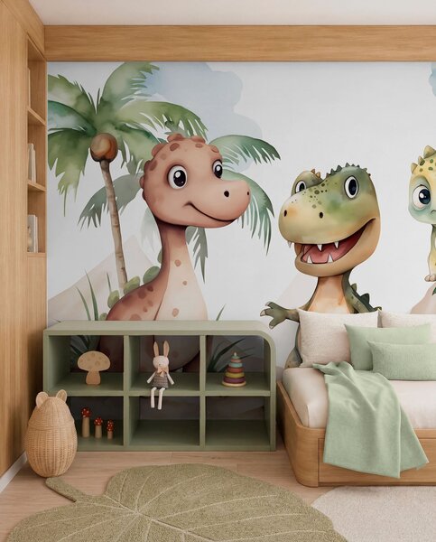 Fototapety Dinosauři, Fototapety dětské, Fototapety dinosauři, w03675 : uwalls.cz