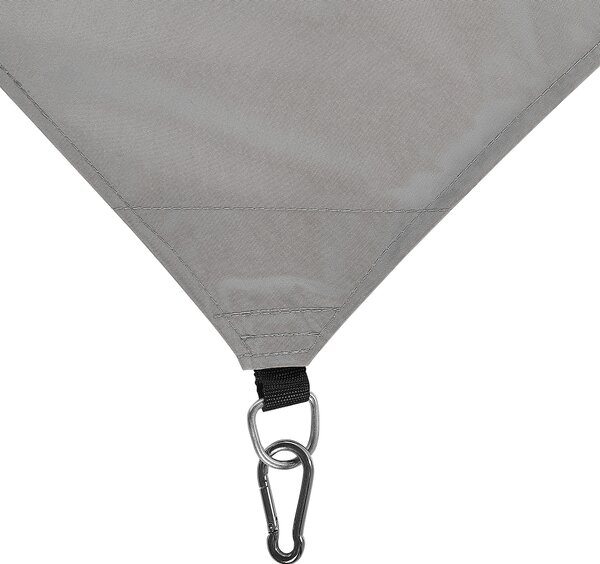 Sluneční plachta LUKKA 300 cm 300 cm Šedá