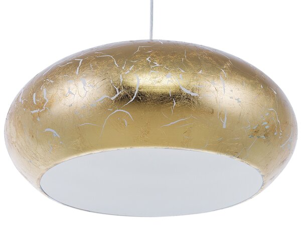 Závěsná lampa LIMNATIS Kov Zlatá