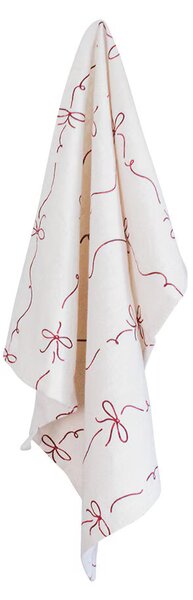 Kuchyňská utěrka Bow Red 50x70 cm Strömshaga