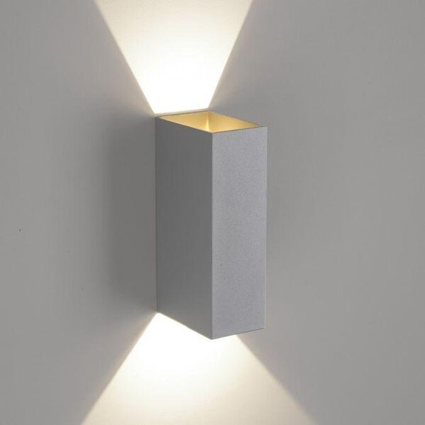 PN 9467-15 BLOCK LED venkovní nástěnné svítidlo šedá IP54 3000K - PAUL NEUHAUS