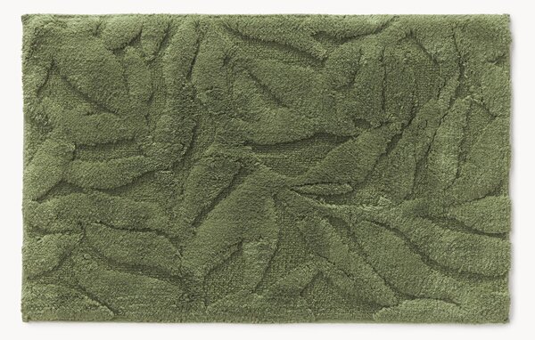 Koupelnová předložka se strukturovaným povrchem Leaf, protiskluzová