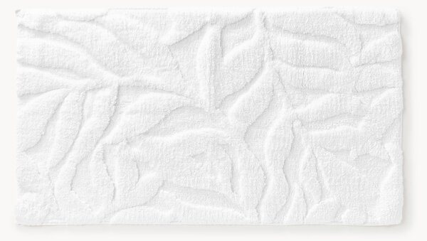 Koupelnová předložka se strukturovaným povrchem Leaf, protiskluzová