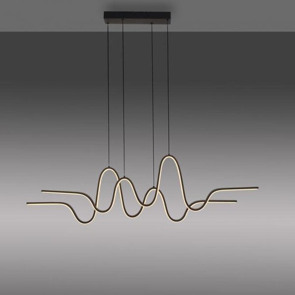 Paul Neuhaus Závěsné LED svítidlo ALTITUDE, 65W, d. 125 cm, 3000K stmívatelné