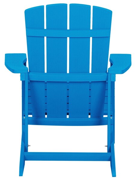 Zahradní židle ADIRONDACK Modrá
