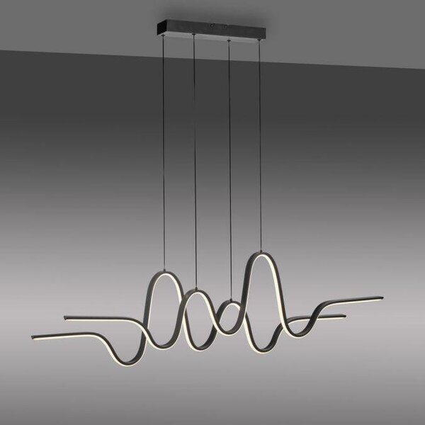 Paul Neuhaus Závěsné LED svítidlo ALTITUDE, 65W, d. 125 cm, 3000K stmívatelné