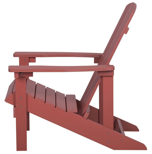 Zahradní židle ADIRONDACK Červená
