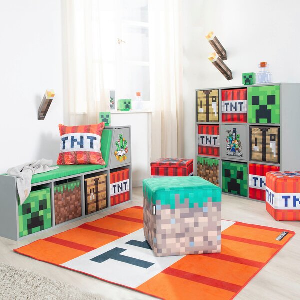 SEDACÍ BOX vícebarevná Minecraft - Dětské pokoje sestavy