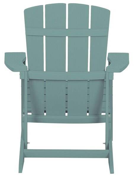 Zahradní židle ADIRONDACK Tyrkysová