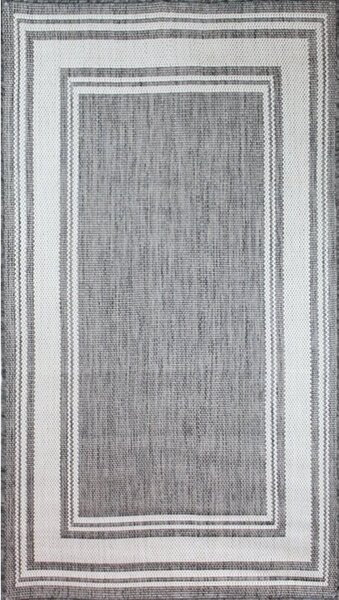 Venkovní kusový koberec Country Antracite 11515 A2 - šedý - 60x110cm