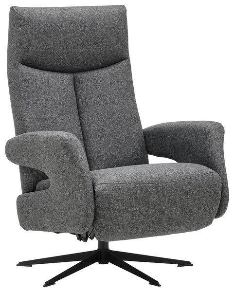 RELAXAČNÍ KŘESLO, textil, antracitová Welnova - Relaxační křesla