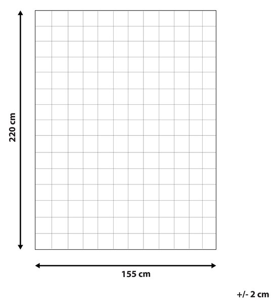 Dvouvrstvá přikrývka Polyester Celoroční KORAB 155 x 220 cm