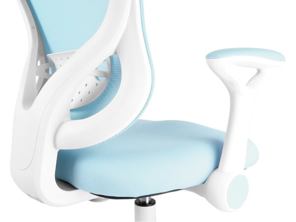 Dětská rostoucí židle Neoseat JUNI 007 — látka, pratelný potah, modrá
