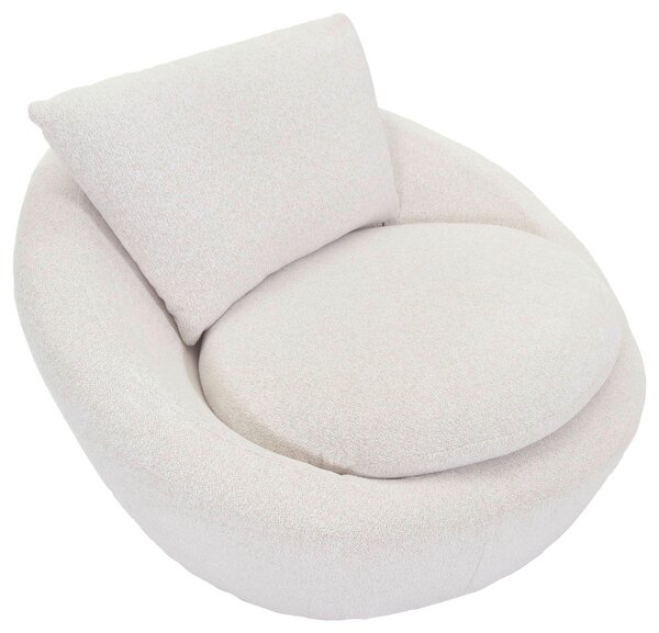 KŘESLO, textil, krémová Stylife - Křesla klasická