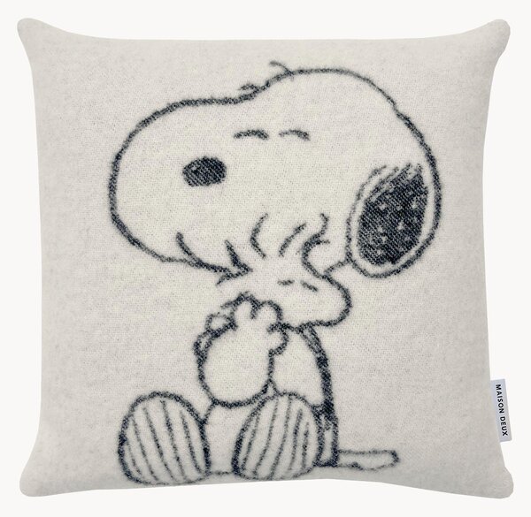 Vlněný dekorativní povlak na polštář Peanuts Hug