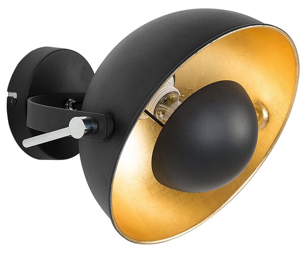 Nástěnná lampa THAMES Černá Kov