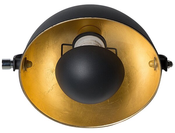 Nástěnná lampa THAMES Černá Kov