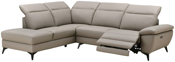 SEDACÍ SOUPRAVA, textil, šedohnědá Xora - Sedací soupravy