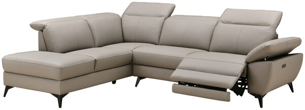 SEDACÍ SOUPRAVA, textil, šedohnědá Xora - Sedací soupravy